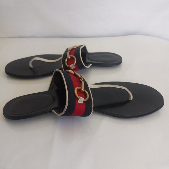 Gucci Womens sandals horsebit Lifford size 36 us 6 sold out - Picture 11 of 14